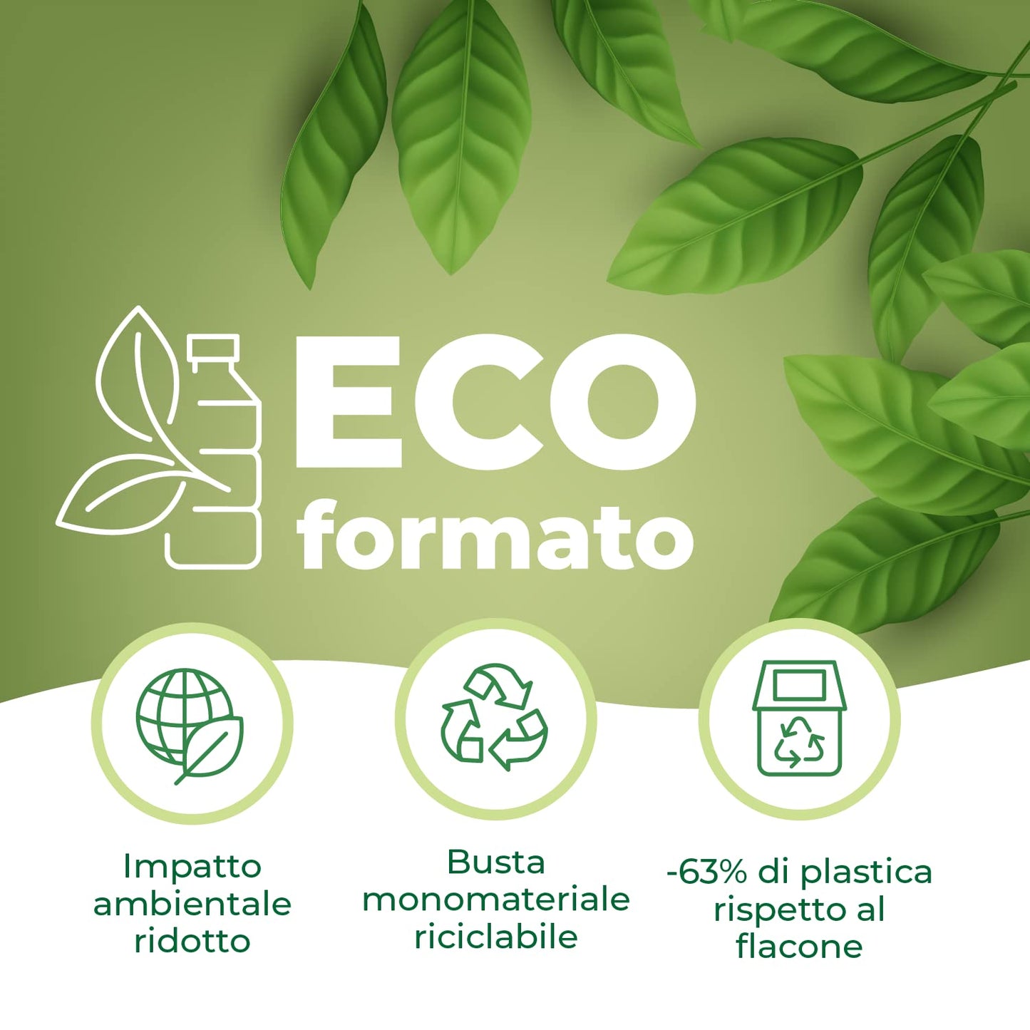 Winni's - Detersivo Lavatrice Baby Ipoallergenico in Ecoformato, 134 lavaggi, con Smacchianti Naturali da Biofermentazione e Materie Prime di Origine Vegetale, 800 ml x 8 Confezioni