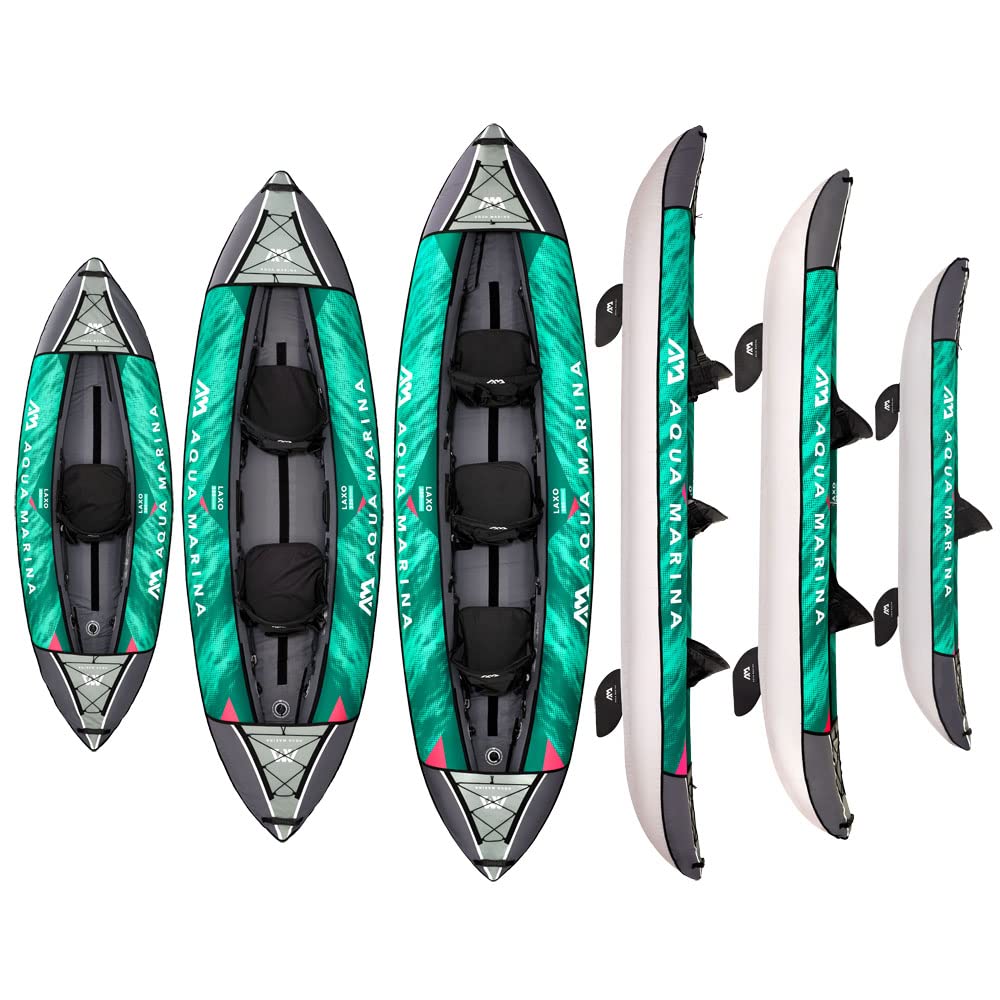 Aqua Marina, Laxo 12'6", Kayak, Multicolore, U, Adulti Unisex.