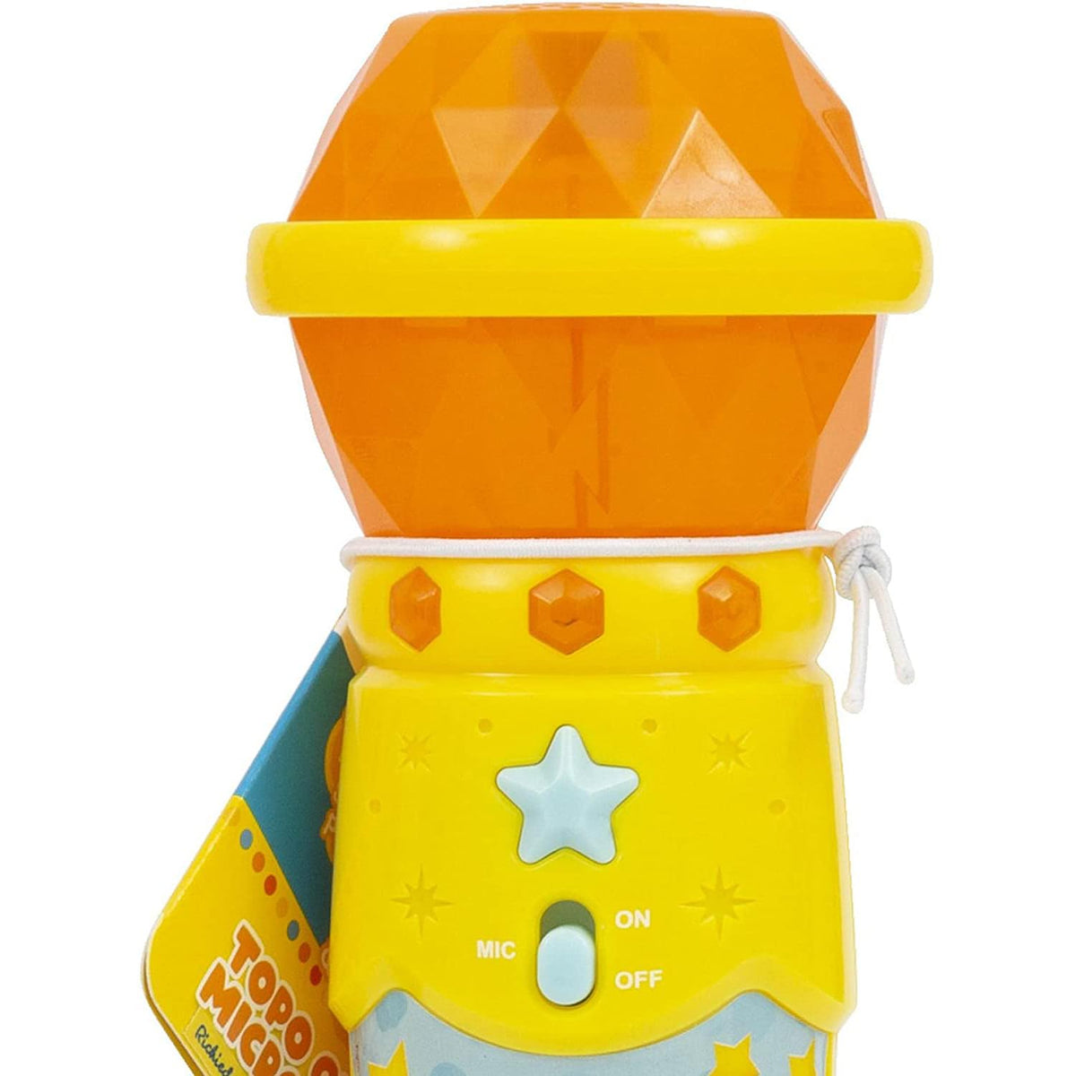 Topo Gigio - Microfono con Luci e Suoni, Voce Originale e Canzone "Sveglia Presto", Effetti Luminosi e Sonori, per Bambini dai 3 Anni, Giochi Preziosi
