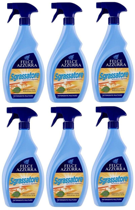 FELCE AZZURRA Sgrassatore Multiuso - Spray detergente con sgrassatore, detergente 750 ml