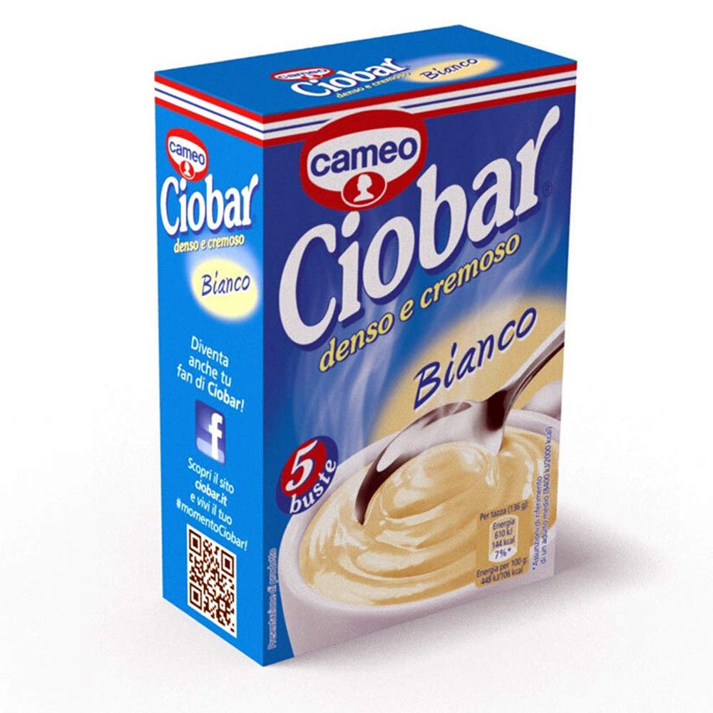 Cammeo Ciobar Bianco Gusto Bianco 105g