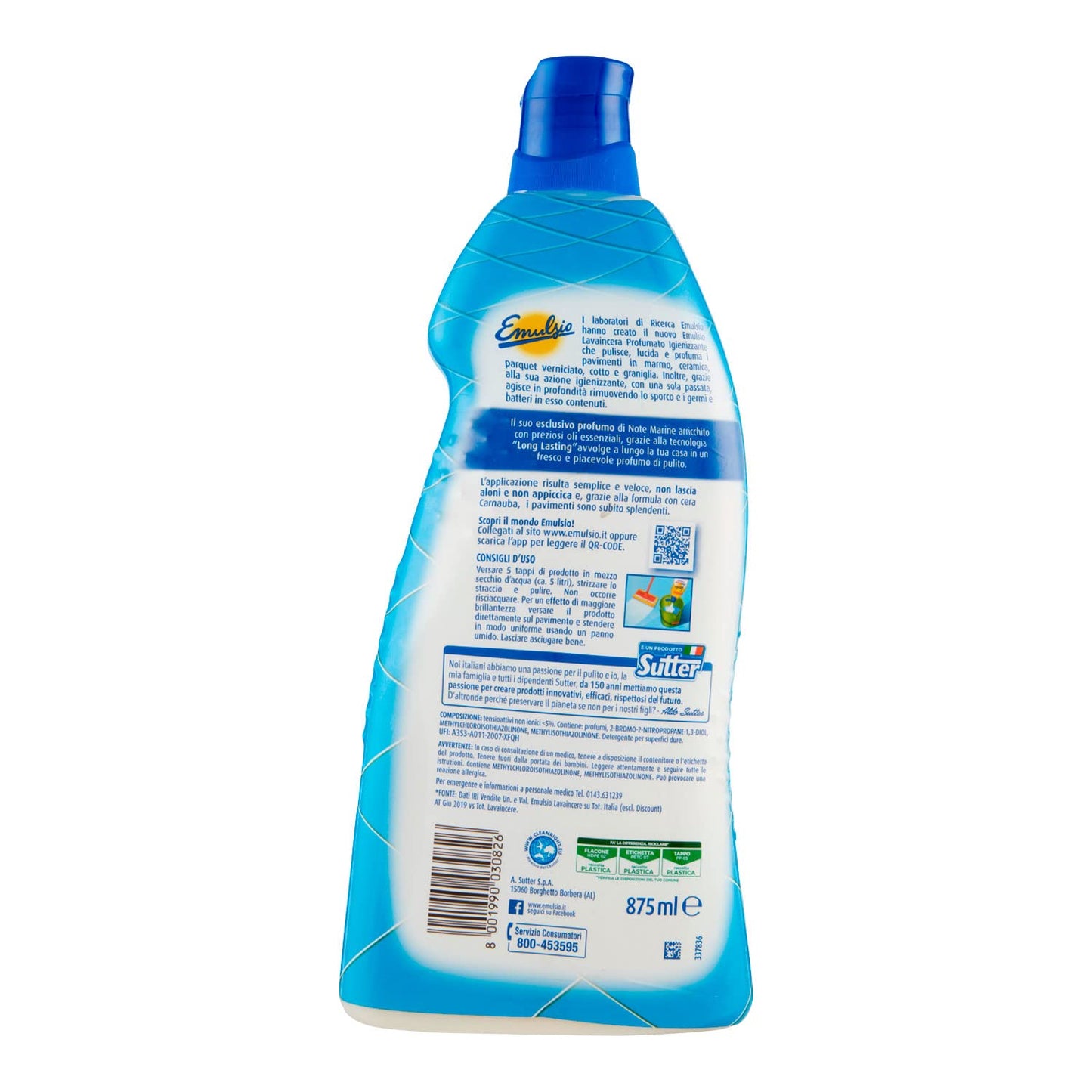 Emulsio Emulsio Lavincera Igienizzante, 875ml