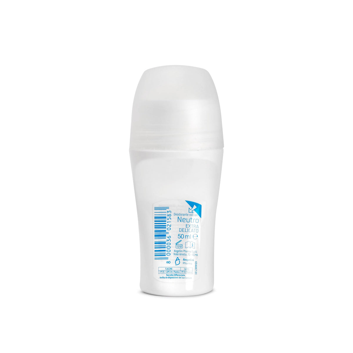 Infasil Neutro Extra Delicato, Deodorante Roll On con Formula Delicata che Lascia Respirare la Pelle, Efficace Fino a 24H, Formula Antimacchia, 50 ml