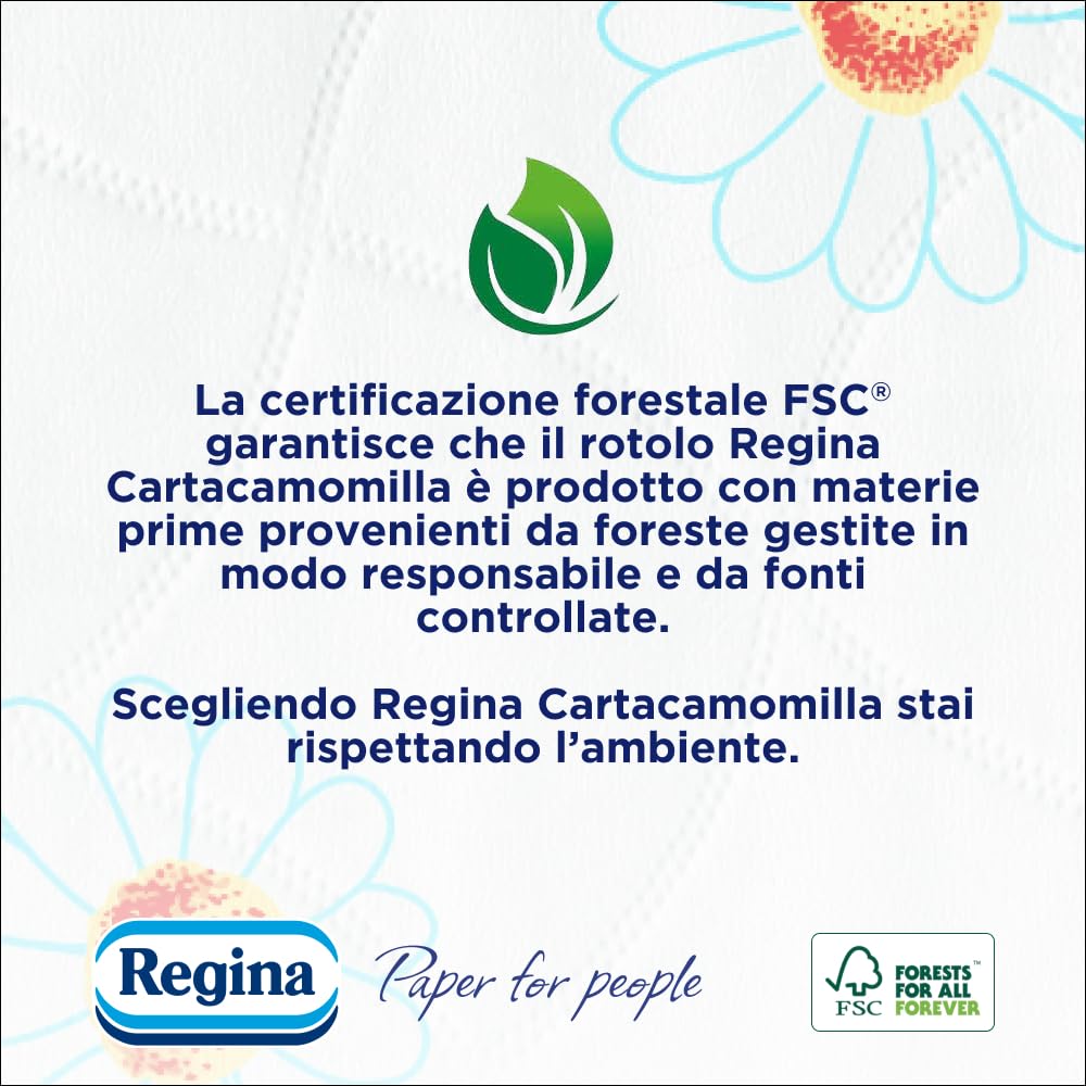 Carta Igienica Regina Cartacamomilla 6 rotoli