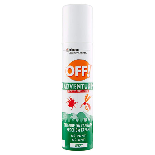 OFF! Adventure Spray - Insetto Repellente e Antizanzare, 2 Pezzi