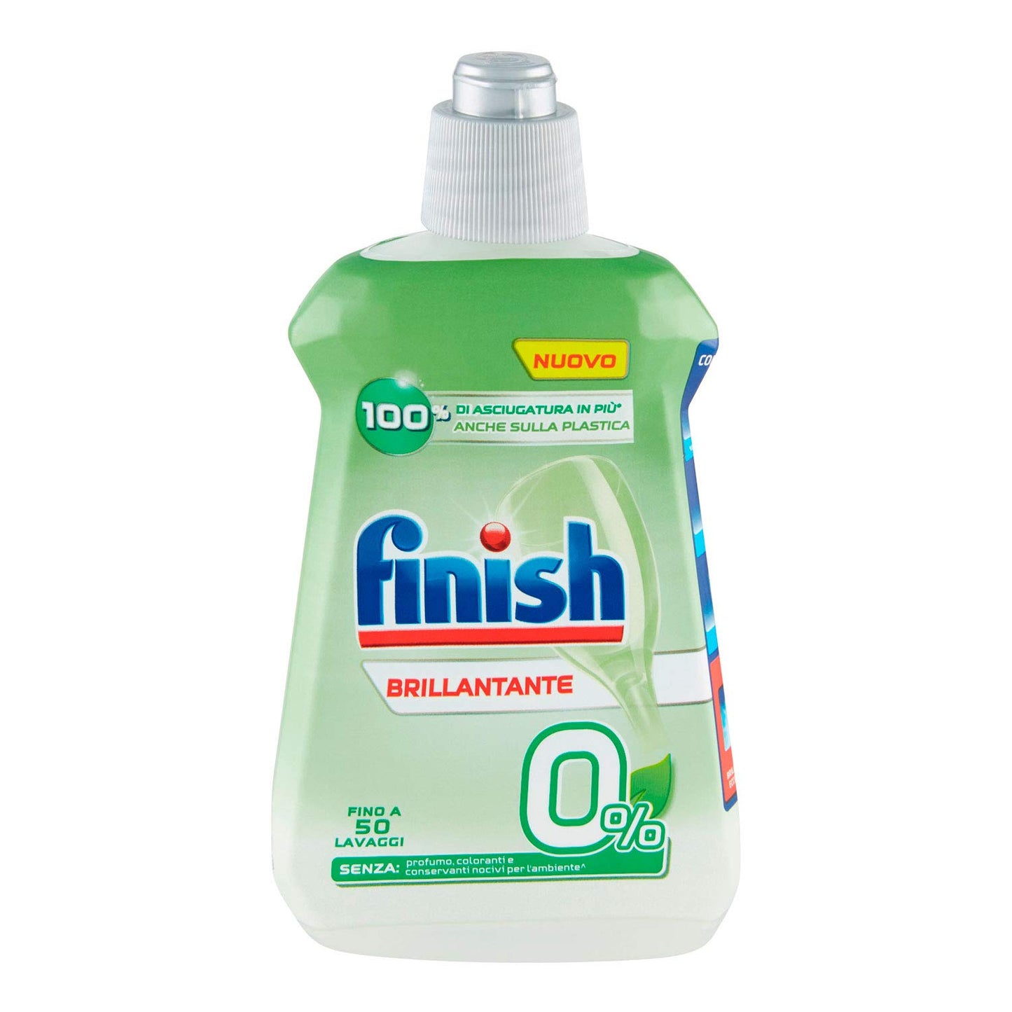 Finish Brillantante Lavastoviglie, Brillantante 0% 250 ml