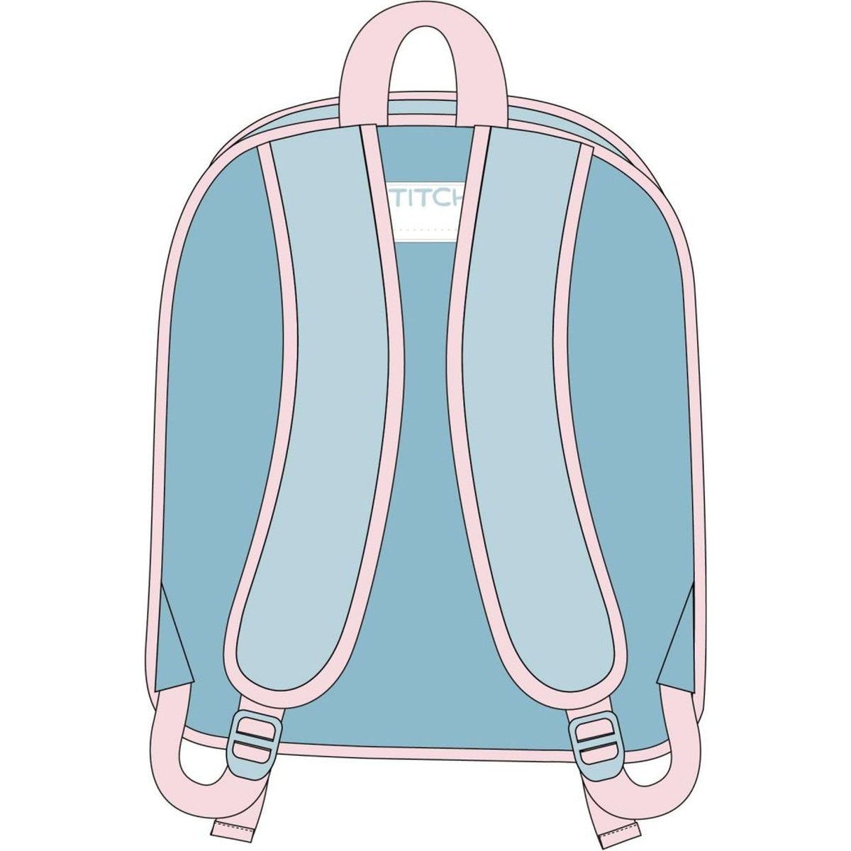 CERDÁ LIFE'S LITTLE MOMENTS Zaino 3D per Bambini Applicazioni Punto, Unisex Kids, Blu Chiaro, Regular