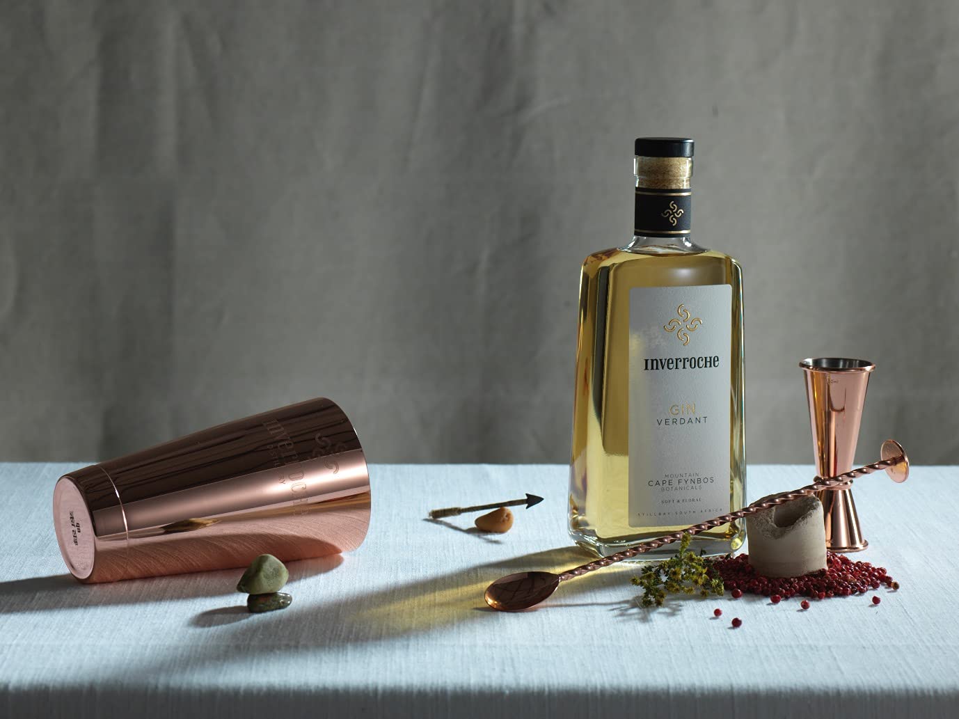 Inverroche Verdant Gin, Super-preium Gin dal Sud Africa, vol 43%, 70CL