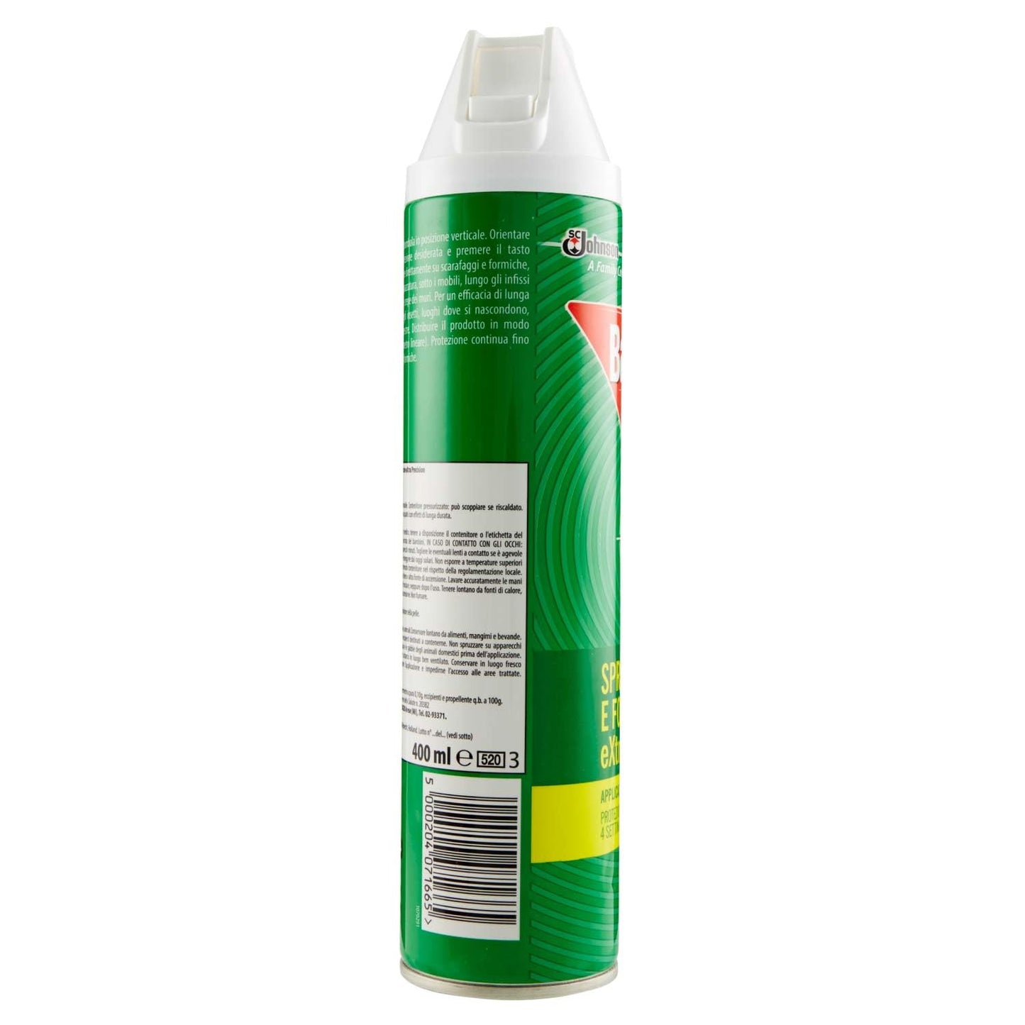 Baygon Spray Scarafaggi e Formiche Extra Precision, 400ml