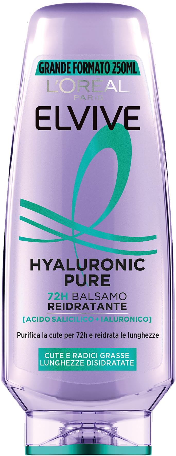 L'Oreal Paris Elvive Hyaluronic Pure Balsamo, 250ml
