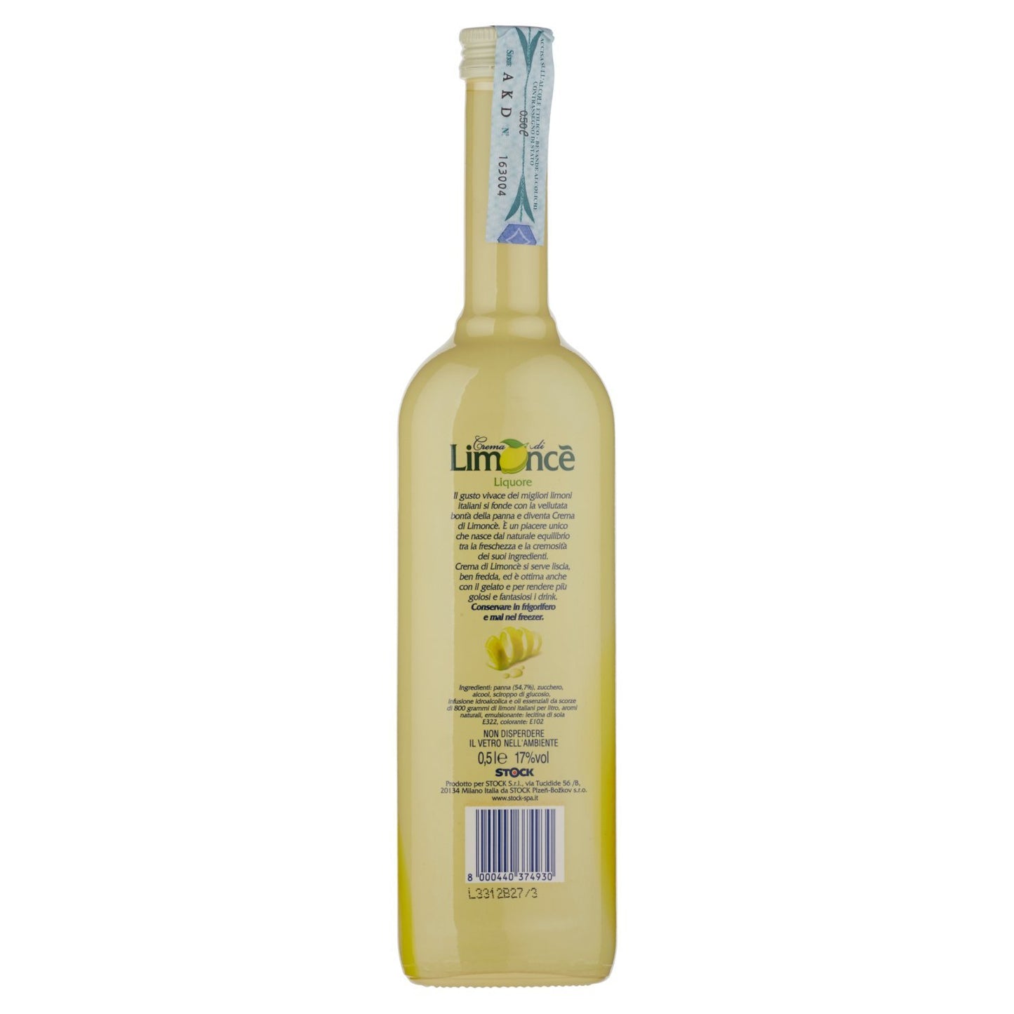 Stock Crema Di Limoncè - Confezione da 6 Bottiglie x 500 ml