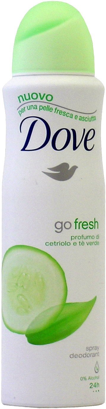 6 x DOVE Deo Persona Spray Go Fresh Classico 150 Ml