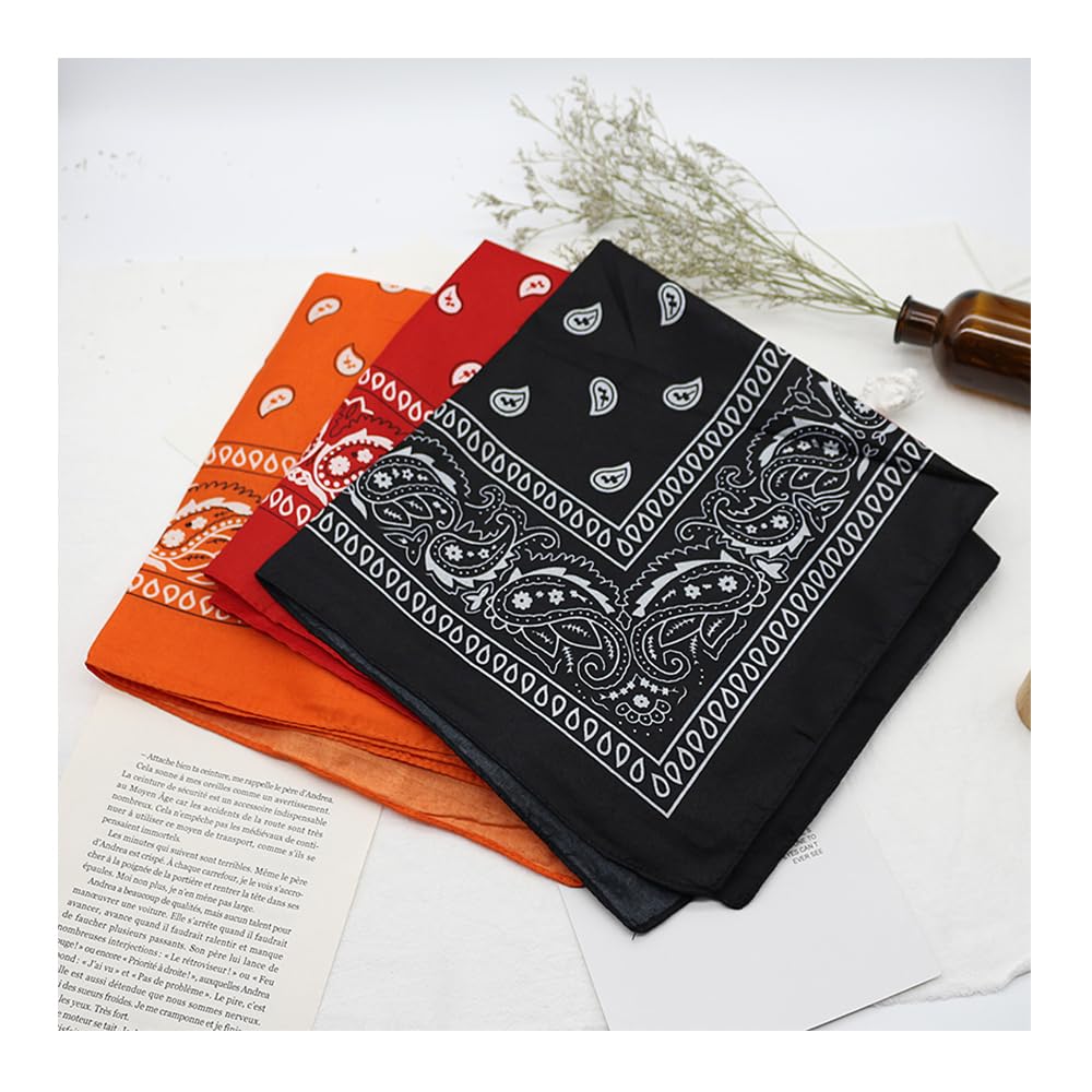 bandane colorate 6 pezzi multicolor