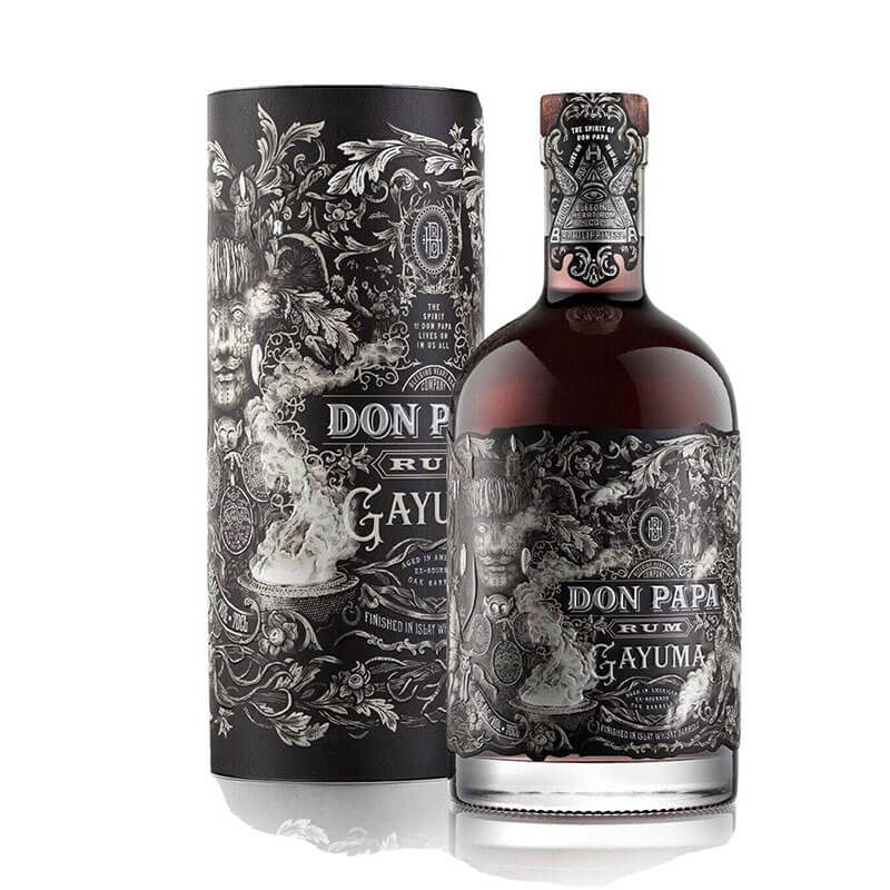 Rum Don Papa | GAYUMA Limited Release Edition Superpremium | Invecchiato in Ex Bourbon, Finish Ex Rioja e Islay | Astucciato 70 cl | 40% Vol.