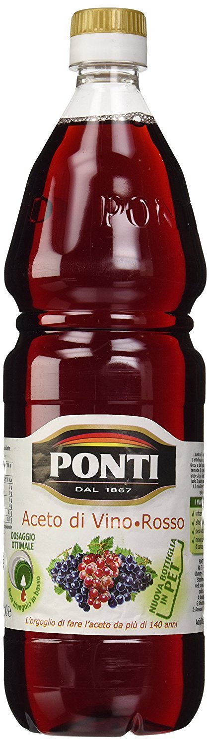 Ponti Aceto Rosso Pet Ml.1000 x 12 bottiglie