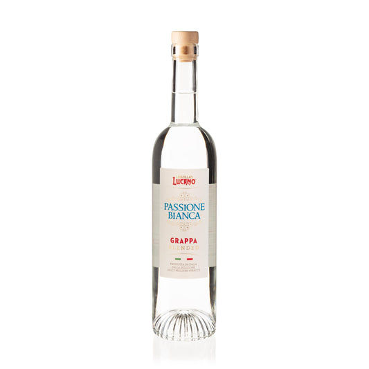 Lucano - Grappa Passione Bianca 40% ITL - Bottiglia da 70 cl