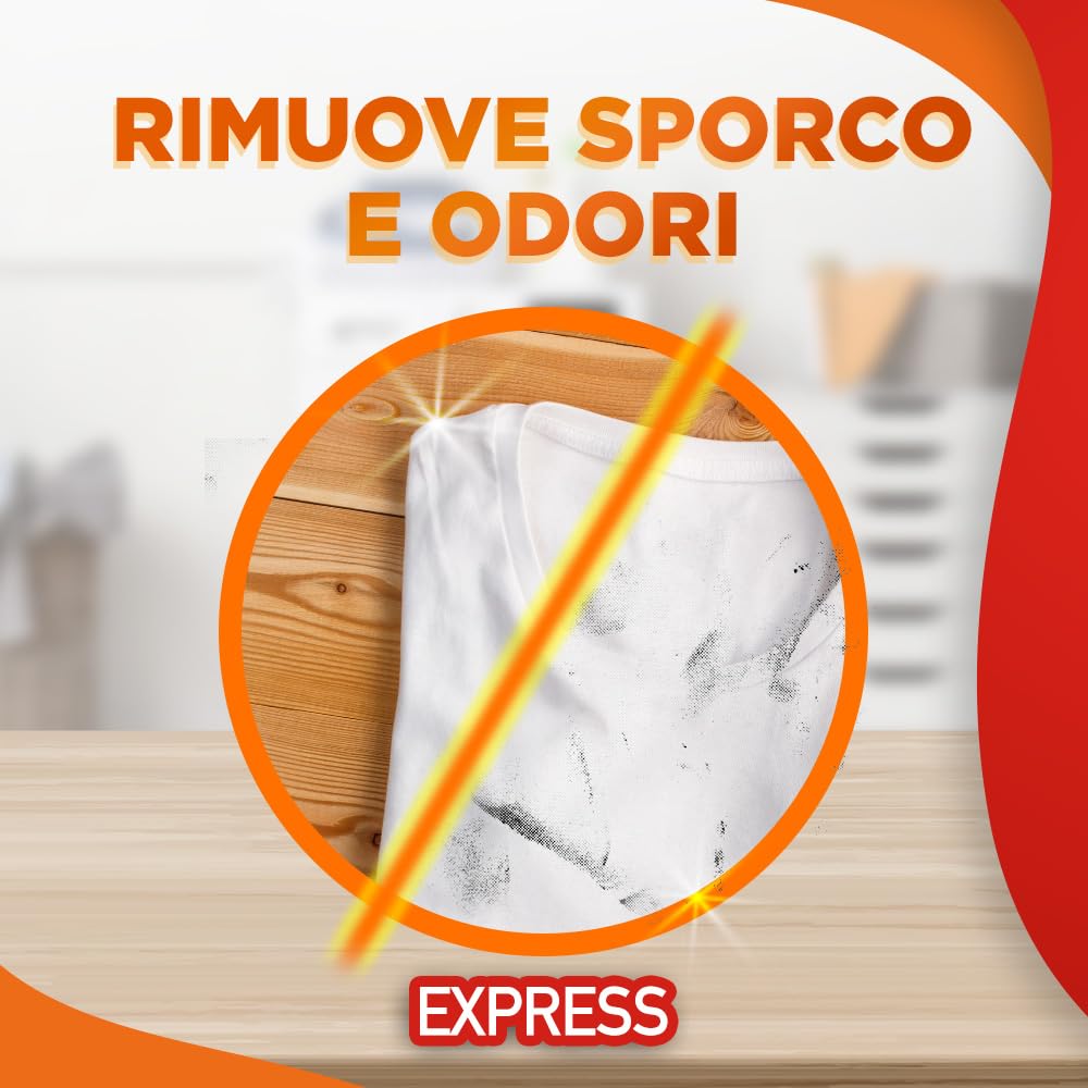 Sole Cura Lavatrice Express, Formula Potenziata da 8 Azioni, Confezione da 3 flaconi da 250 ml