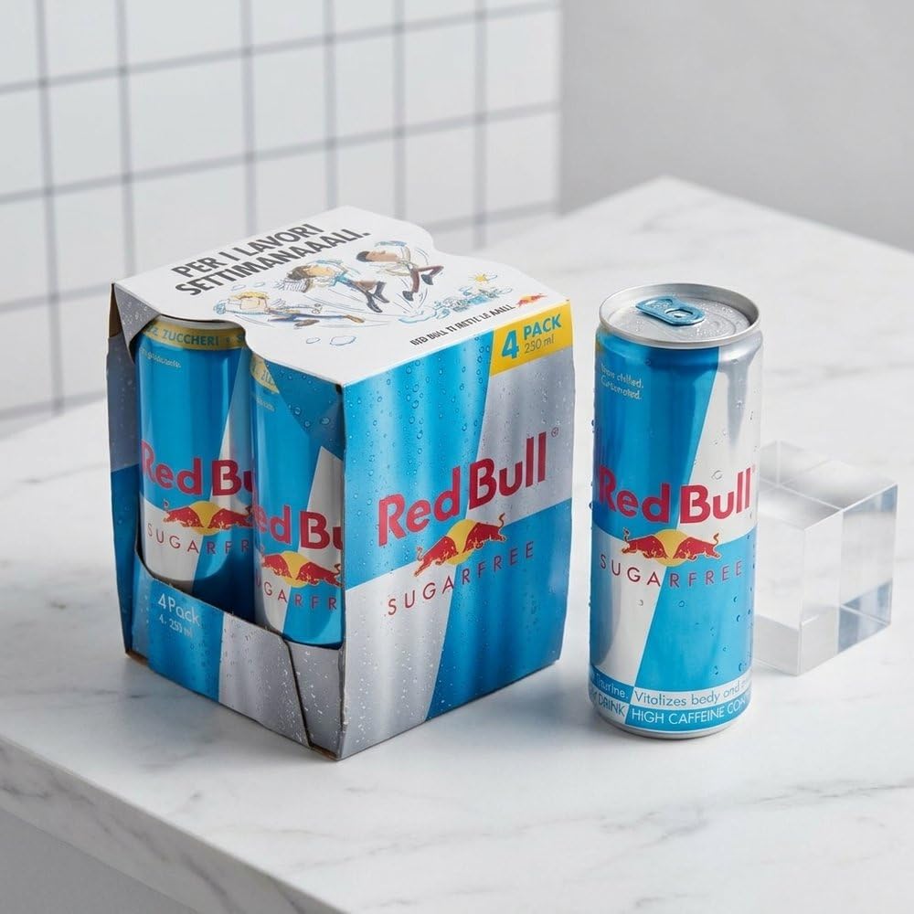 Red Bull Zero, 4 x 250ml