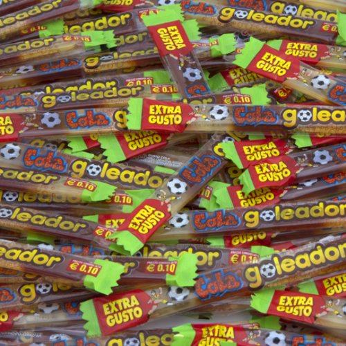 Goleador Doppia Caramella Gommosa al Gusto Liquirizia, 200 Pezzi