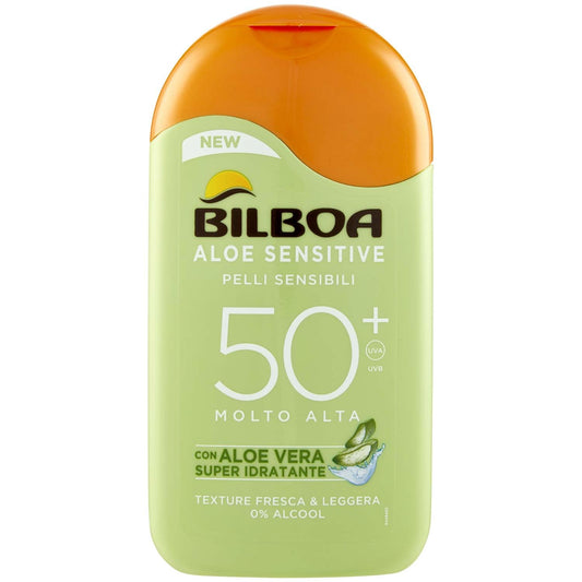Bilboa Latte Solare Aloe Sensitive P50+ 200ml, 200ml