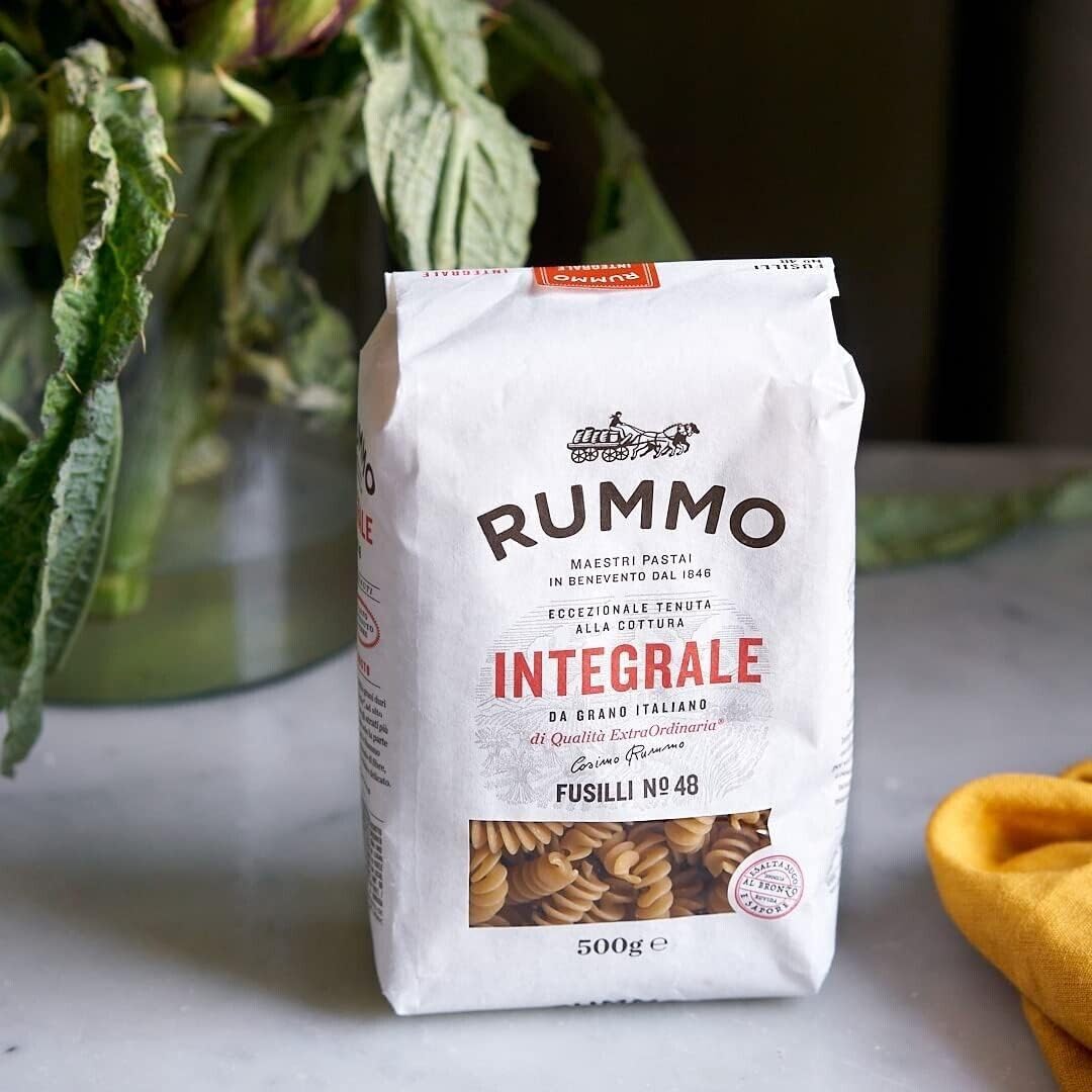 Rummo Pasta Integrale Confezione Prova 8x Penne Rigate + 8x Fusilli Pasta Italiana ( 16 x 500g )