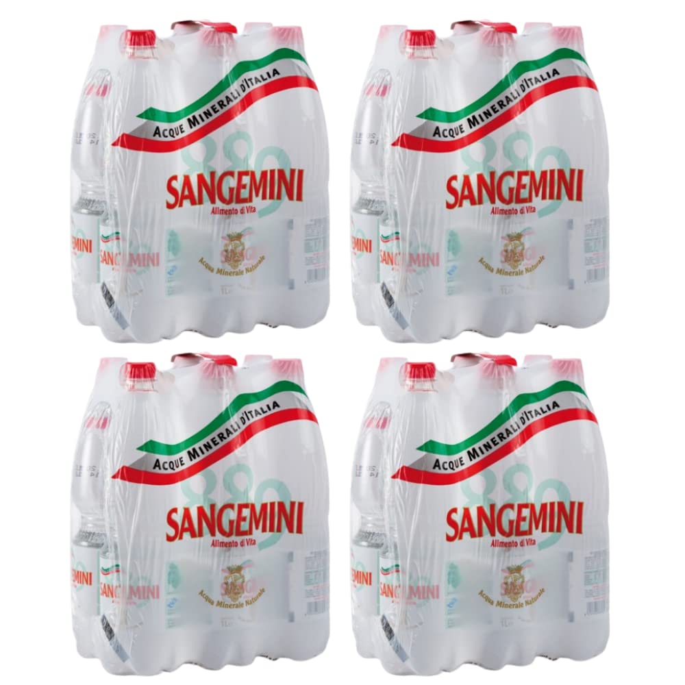 Sangemini Acqua Minerale Naturale 24 Bottiglie Da 1.5 litri