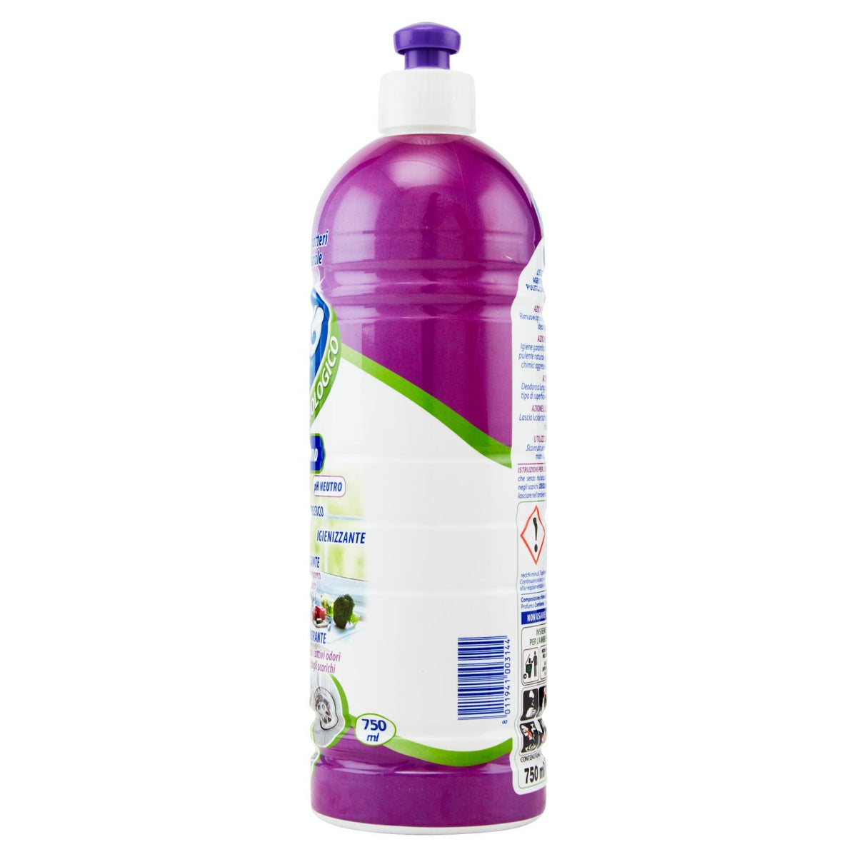 Rio Tutto Cucina Igienizzante, Sgrassante, Lucidante, Deodorante, Profumo Verdello - 750 ml