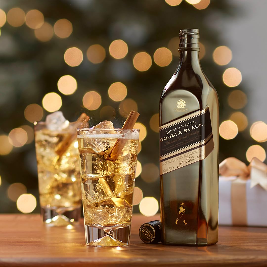 Johnnie Walker - Double Black Label, Blended Scotch Whisky - 700 Ml