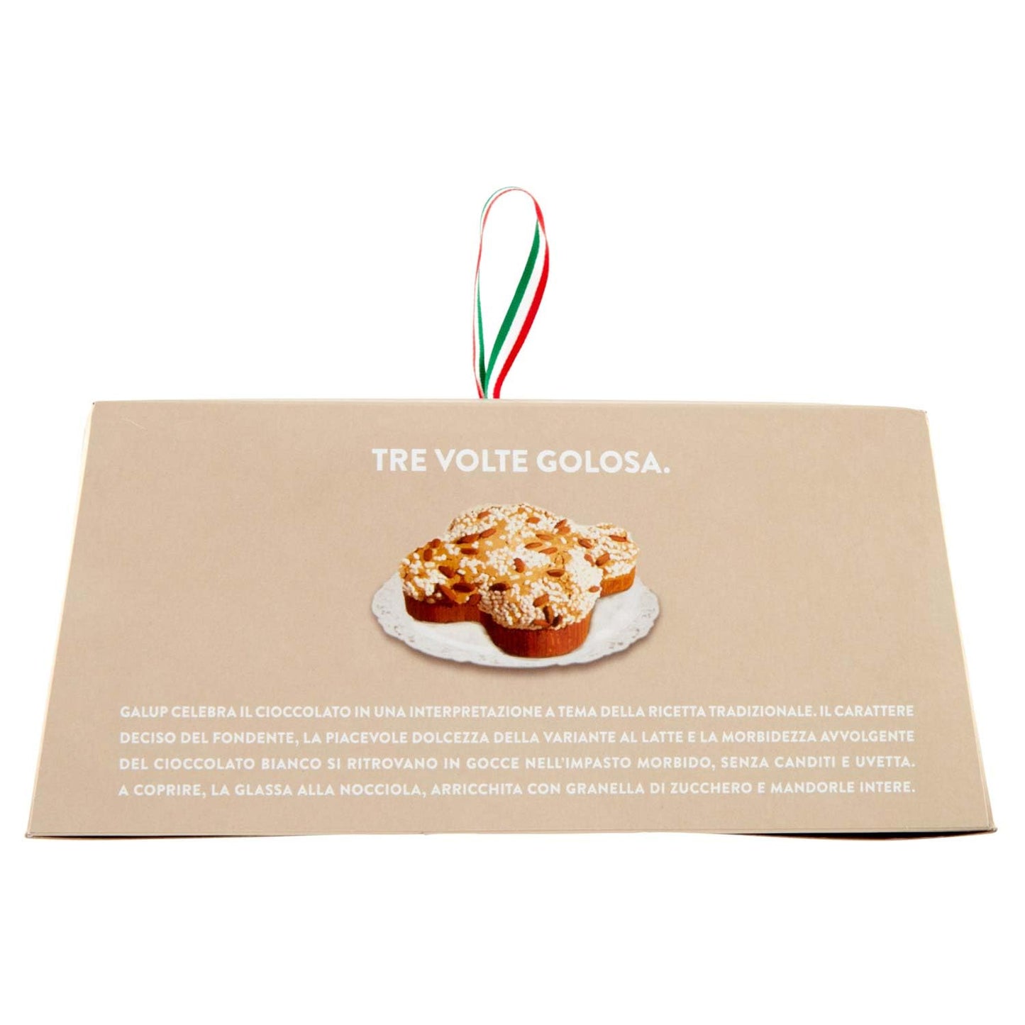 Galup Colomba Tre Cioccolati, 750g