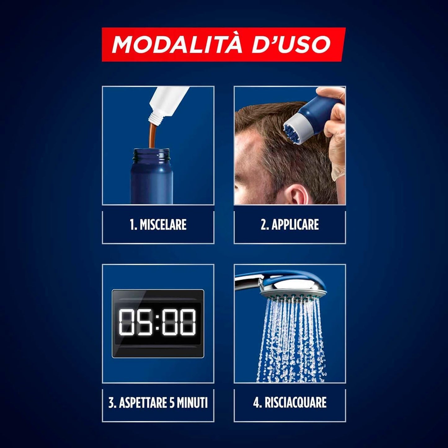 Schwarzkopf, Men Perfect, Tinta Colorante in Gel, Copertura dei Capelli Bianchi, Risultato Effetto Naturale, Dura Fino a 28 Shampoo, Tonalità 70 Castano Scuro Naturale, 3 confezioni