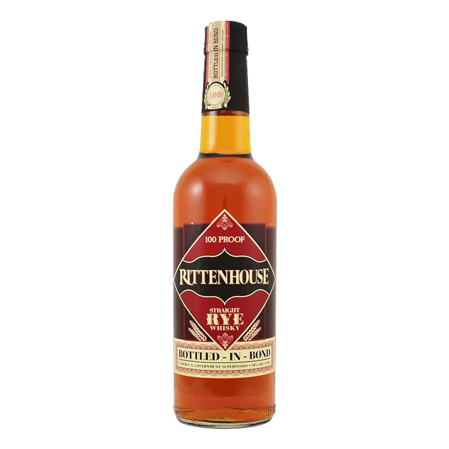 Rittenhouse 100 Proof Straight Rye Whisky - 700 ml