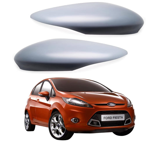 CG94 Coppia Calotte Specchio Destra + Sinistra con Primer Compatibile per FO_RD FIESTA dal 2008 al 2017