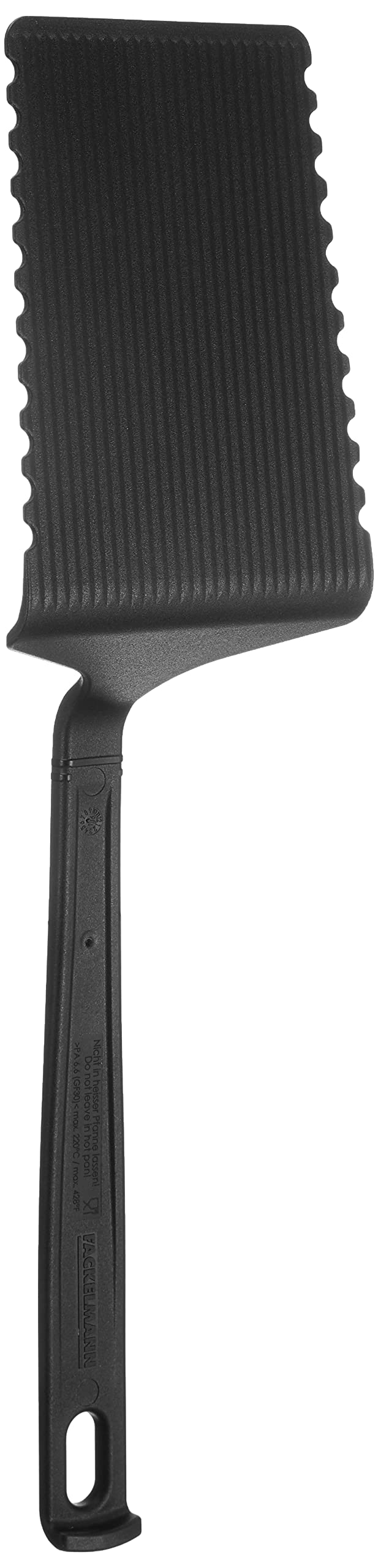 Fackelmann - Cazzuola Taglio/servire, 28 cm, Poliammide, Nero, 8,60 x 7,50 x 33, 100