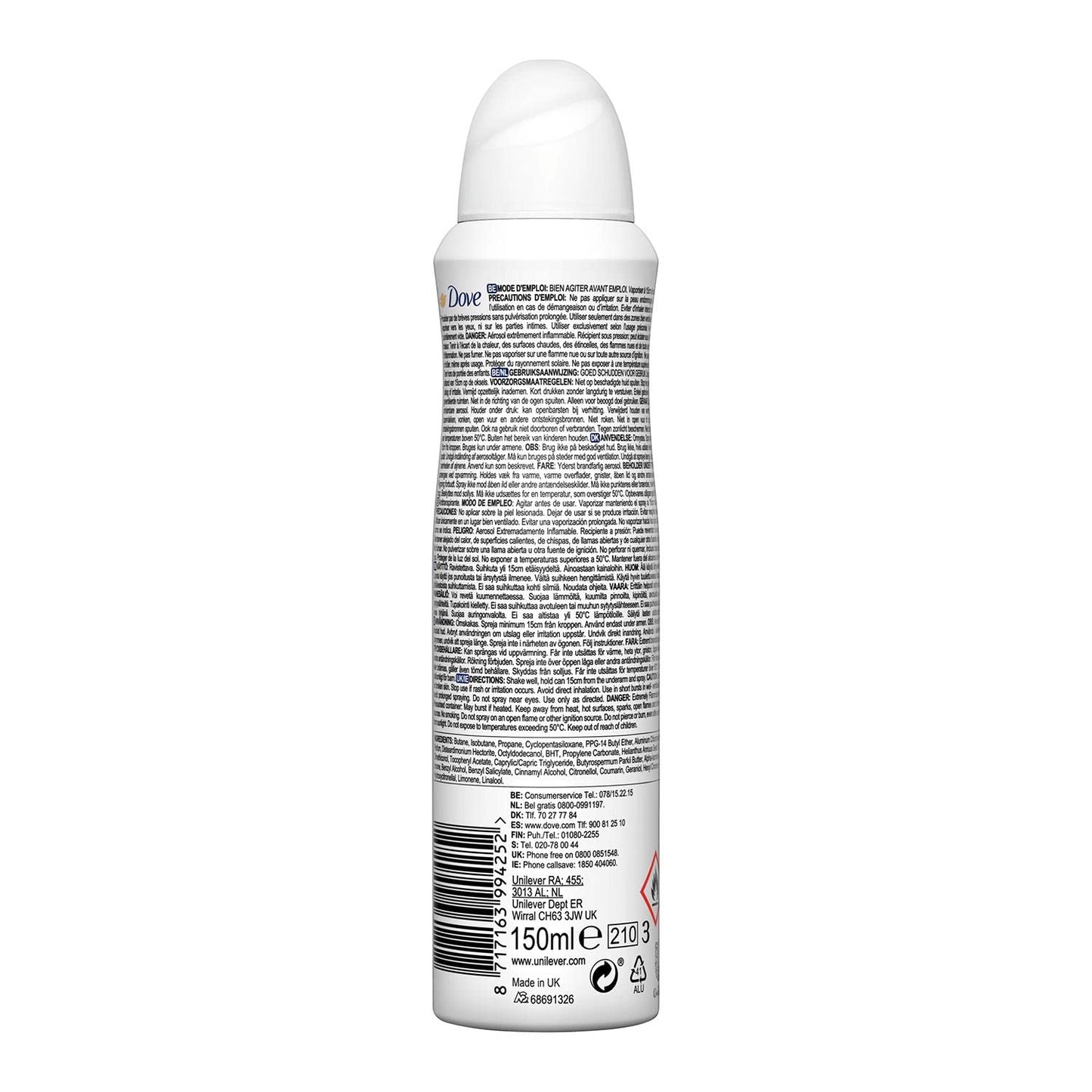 Dove Deodorante Invisible Dry Spray