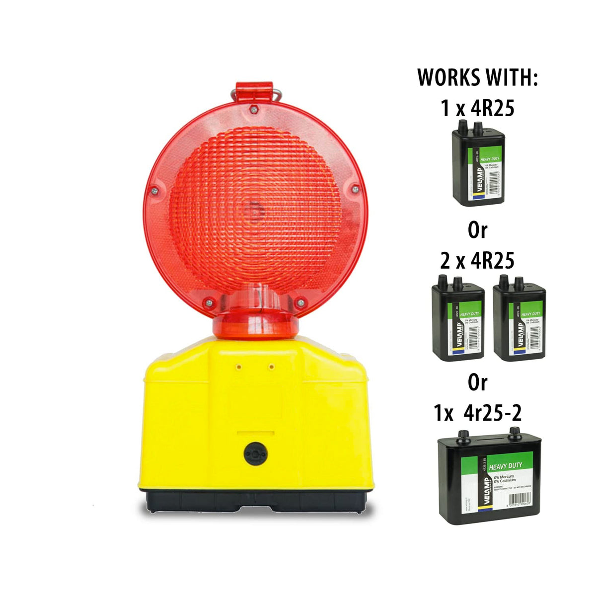 STAK Lampeggiatore stradale a 2 LED
