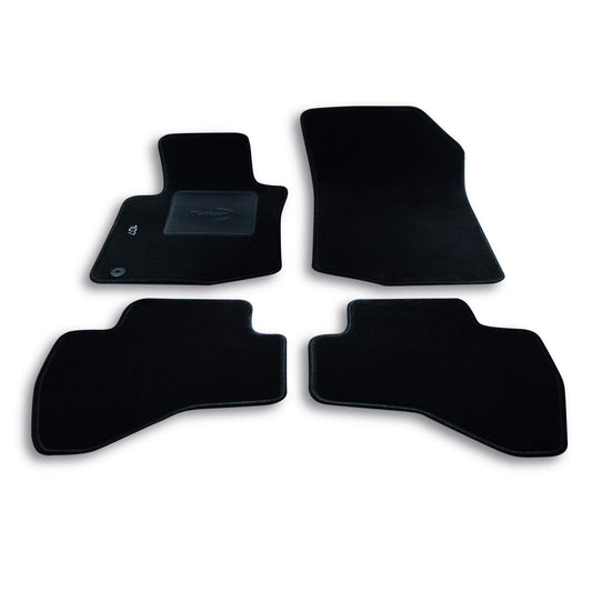 Bottari 39077 Set Tappeti Auto su Misura in Moquette per Peut Modello 107 , Nero, 4 Pezzi