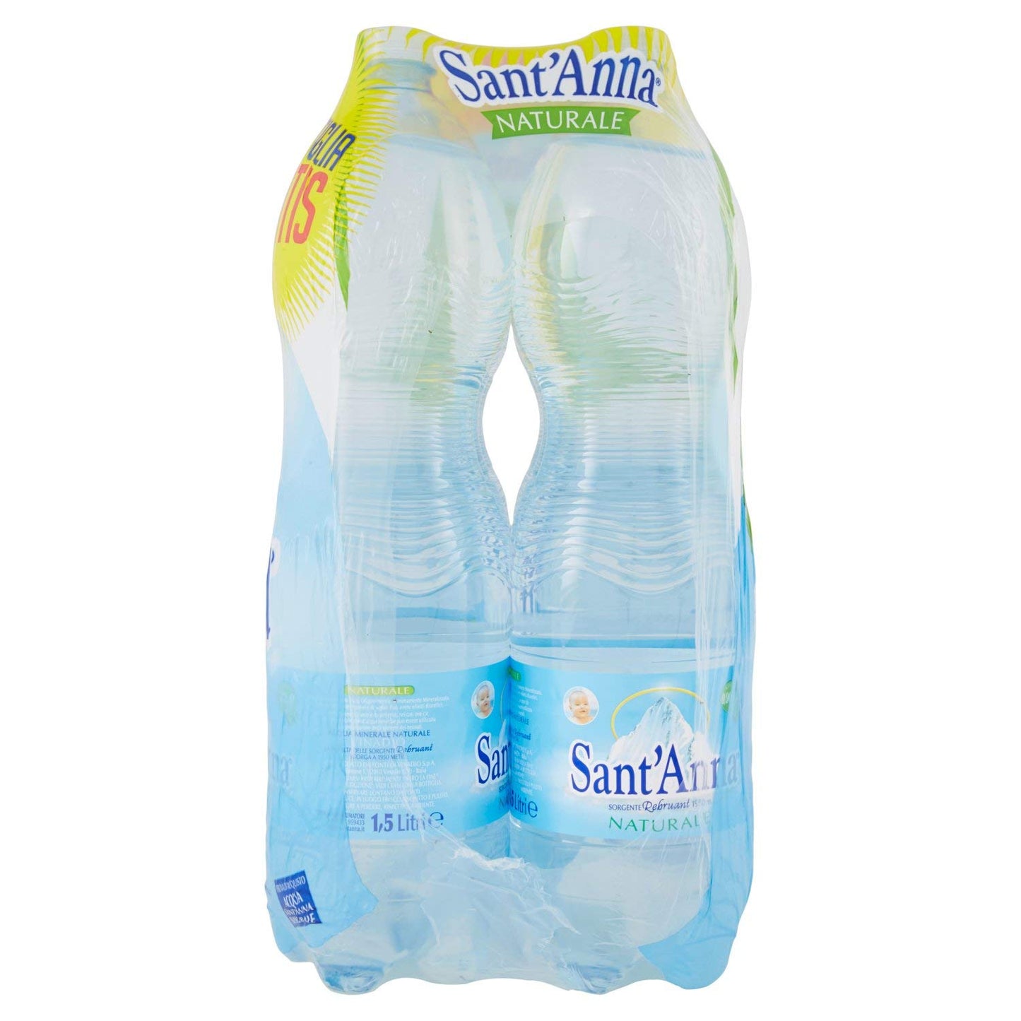 Sant'Anna Acqua Naturale Sorgente Vinadio, 6 x 1.5L
