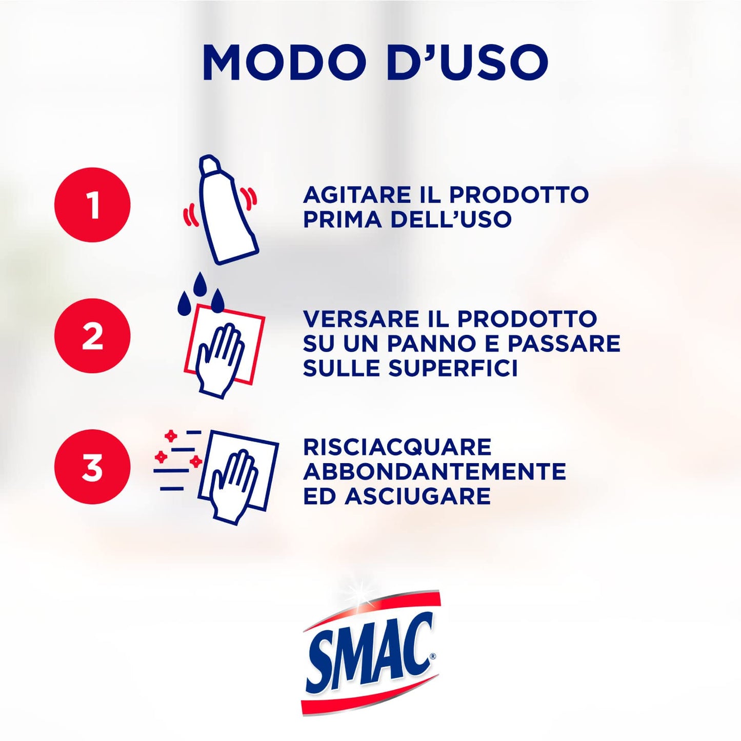 Smac - Brilla Rame, Detergente Crema, Lucida e Protegge dall'Ossidazione, 250 ml x 3 Pezzi