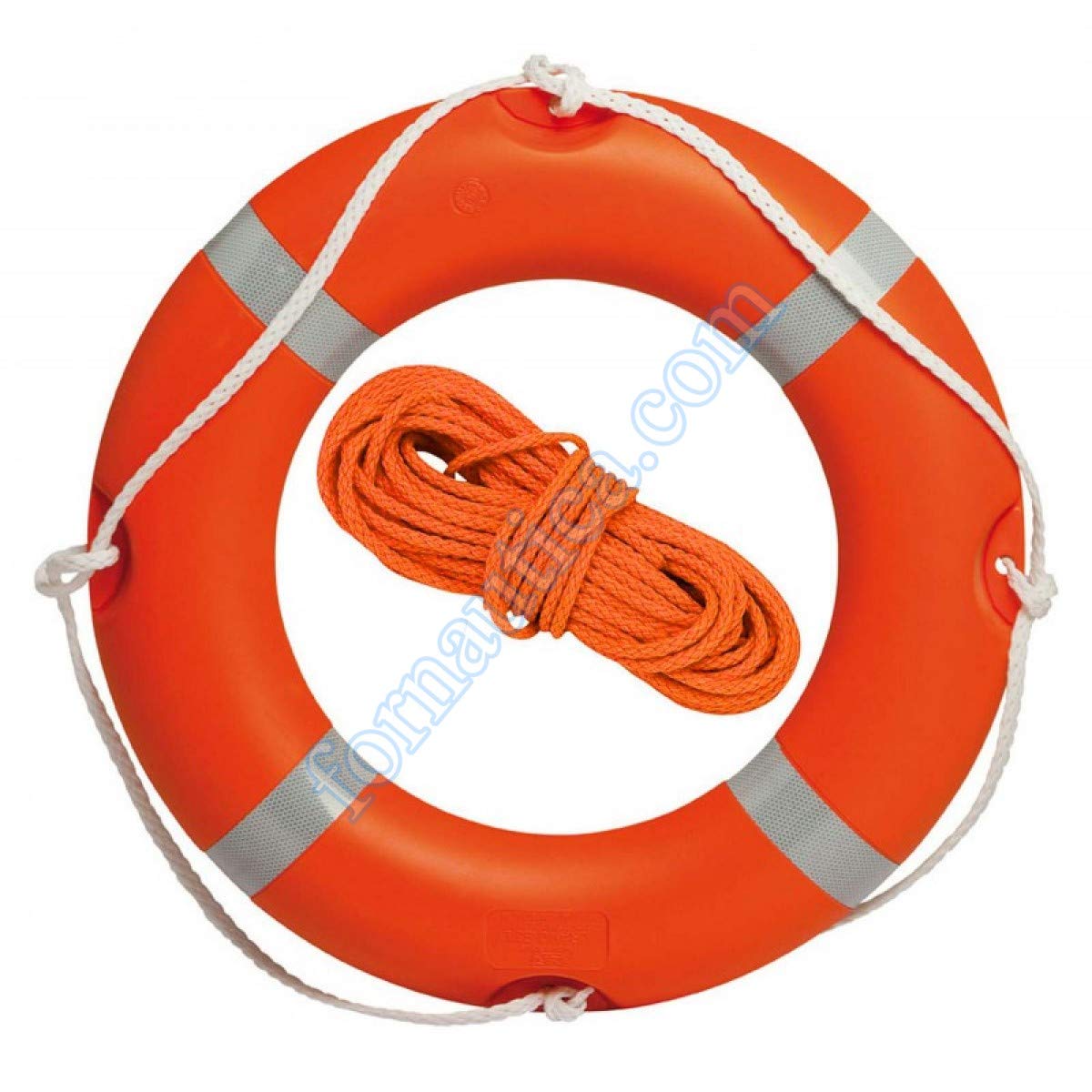 Fornautica SALVAGENTE ANULARE Ø60 OMOLOGATO Rina Ciambella Salvataggio + Cima Galleggiante