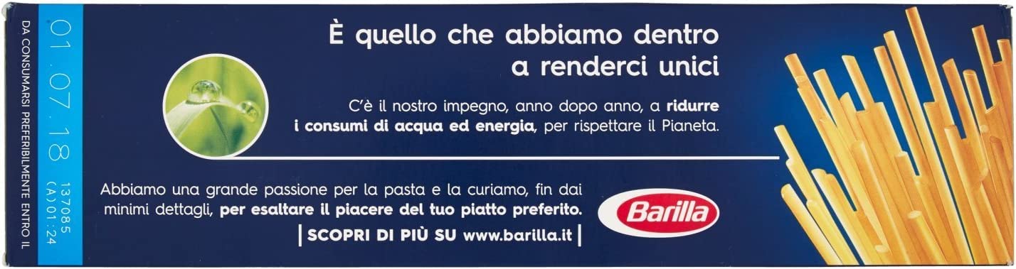 10 x Barilla Bavettine No. 11 Italian Pasta 500g