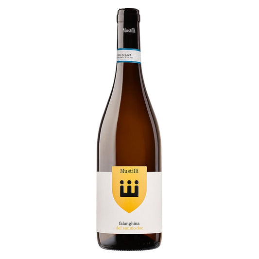 Mustilli | Falanghina del Sannio DOC 2024 | Vino Bianco 13% Vol. | Bottiglia Singola da 750ml