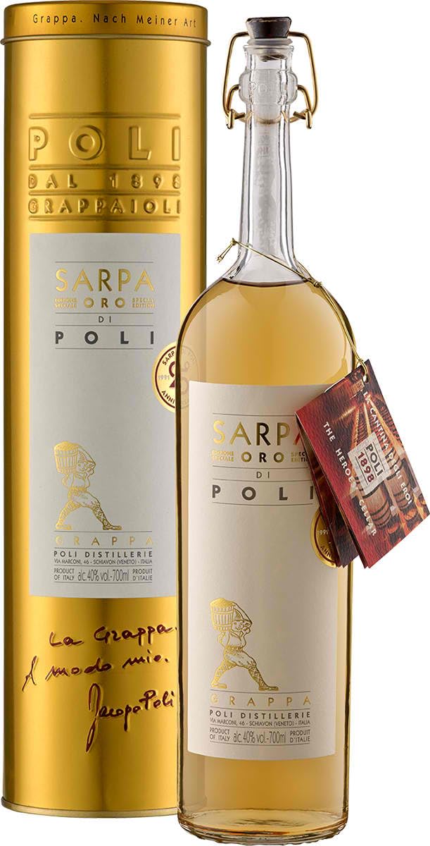 Poli, Grappa Sarpa Oro Riserva Barrique Astucciata - 700 ml