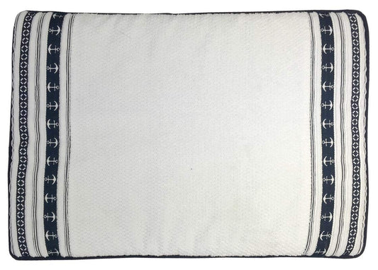 MARINE BUSINESS, SA Tappeto Antiscivolo in Spugna da Bagno Blu Ancora