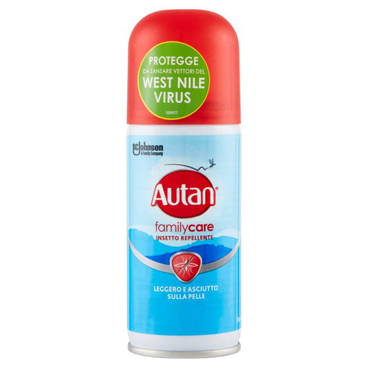 Autan Family Care Spray Secco Repellente - 100 ml - [confezione da 3]