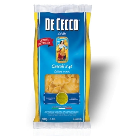 Pasta Gnocchi n° 46 5 x 500 gr. - De Cecco