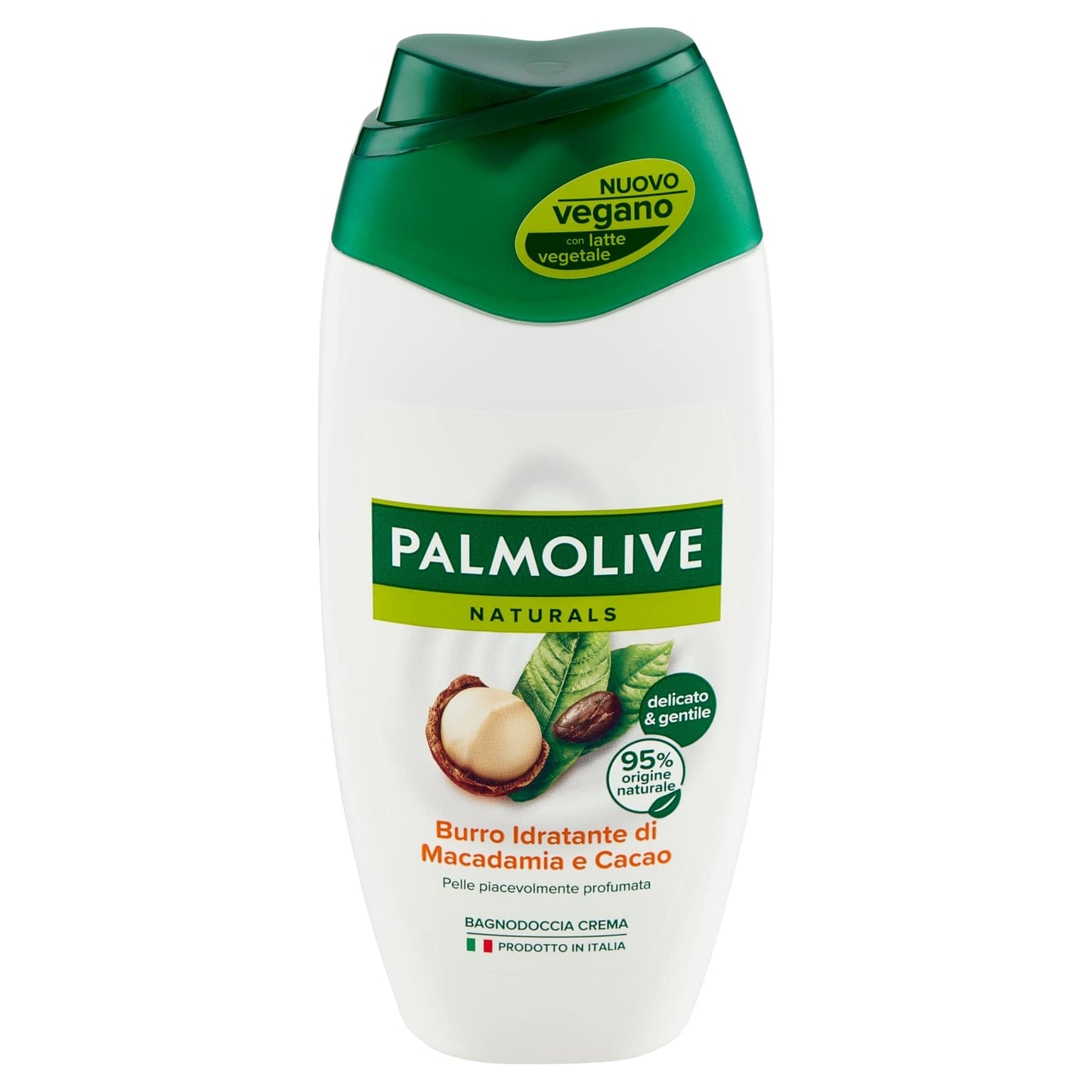 Palmolive Bagnoschiuma Naturals Macadamia e Cacao idratante, 220ml