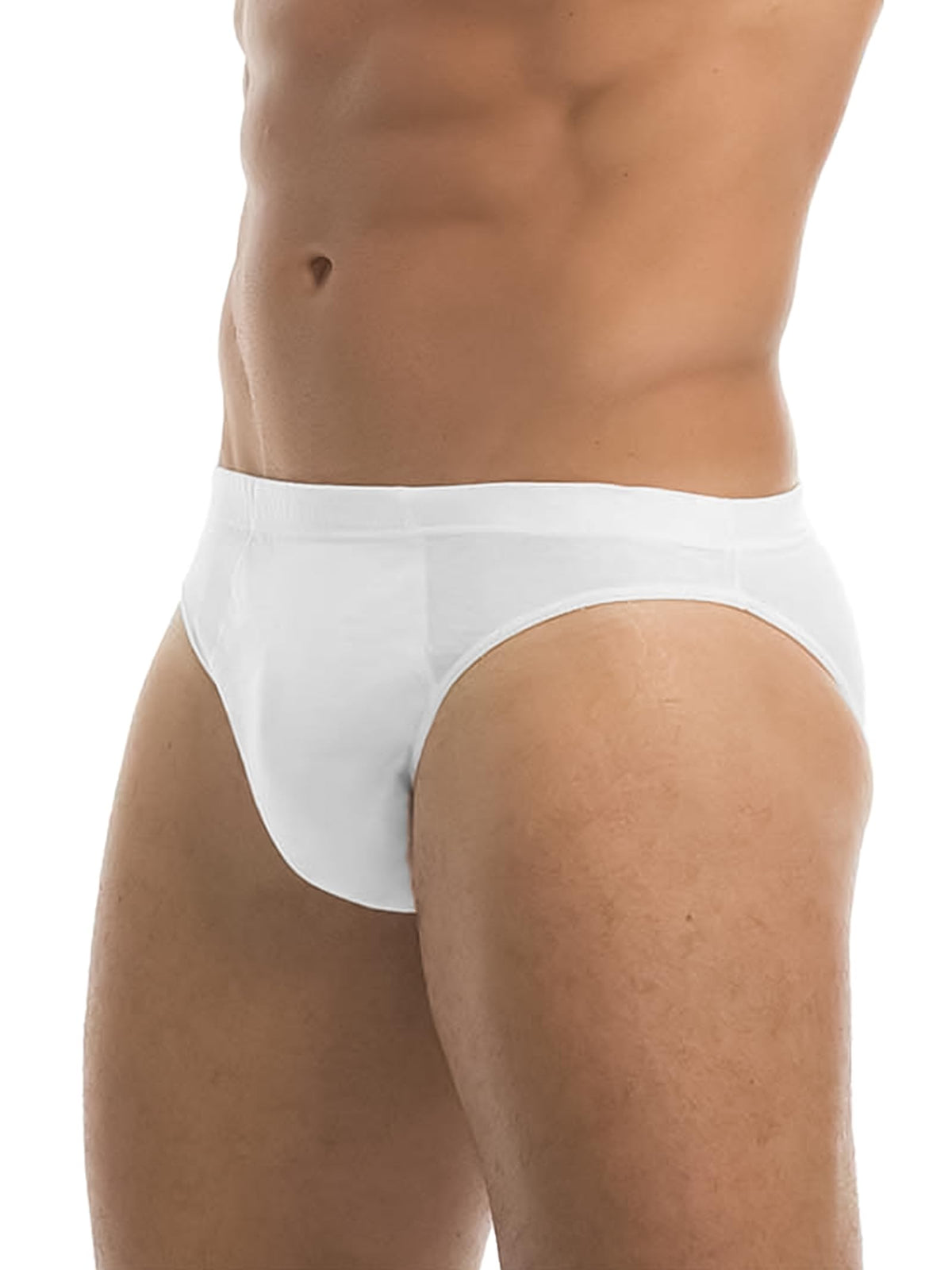 GARDA - 6 Slip Uomo 100% Cotone Filo di Scozia, Minislip,Basso Elastico Ricoperto, Art. 0952