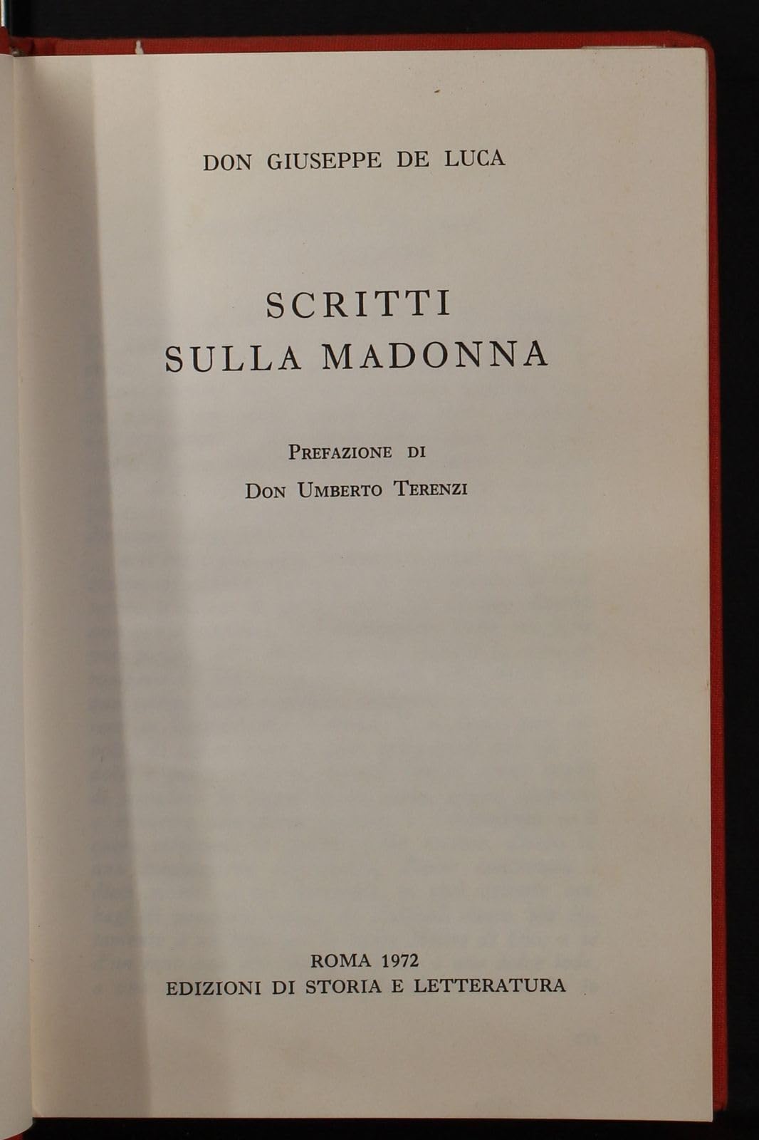 SCRITTI SULLA MADONNA