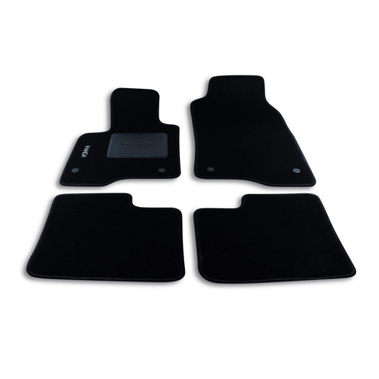 Bottari 39039 Set Tappeti Auto su Misura in Moquette per Modello Panda produzione dal 2012 ad oggi , Nero, 4 Pezzi