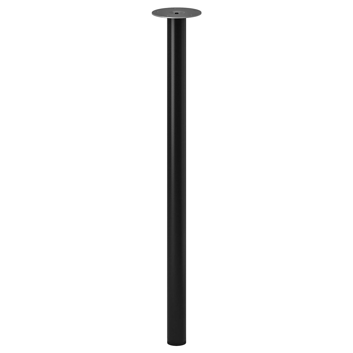 IKEA ADILS/LINNMON - Scrivania, 100 x 60 cm, effetto rovere tinto bianco/nero